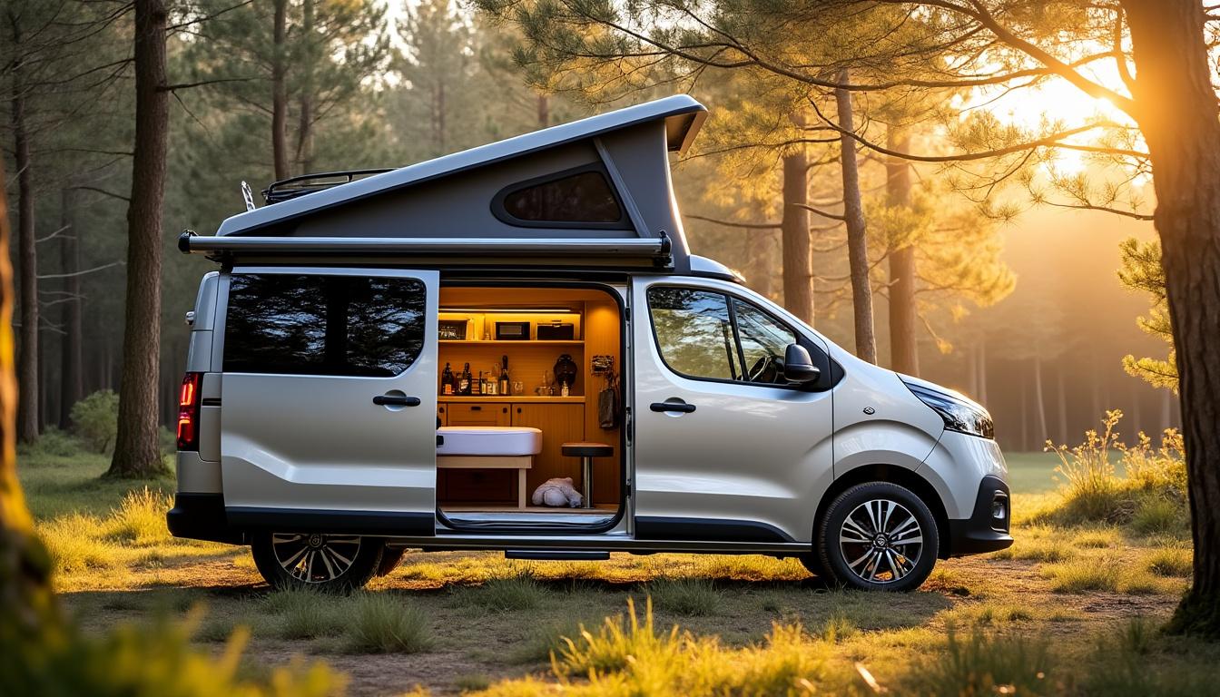 découvrez le dacia step camper van aménagé, le compagnon parfait pour vos aventures sur la route alliant confort, praticité et liberté.