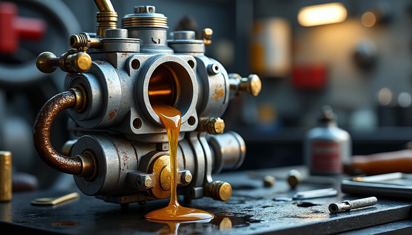 découvrez les causes courantes d'une fuite par le trop-plein sur le carburateur de votre moto et apprenez les solutions efficaces pour y remédier rapidement.