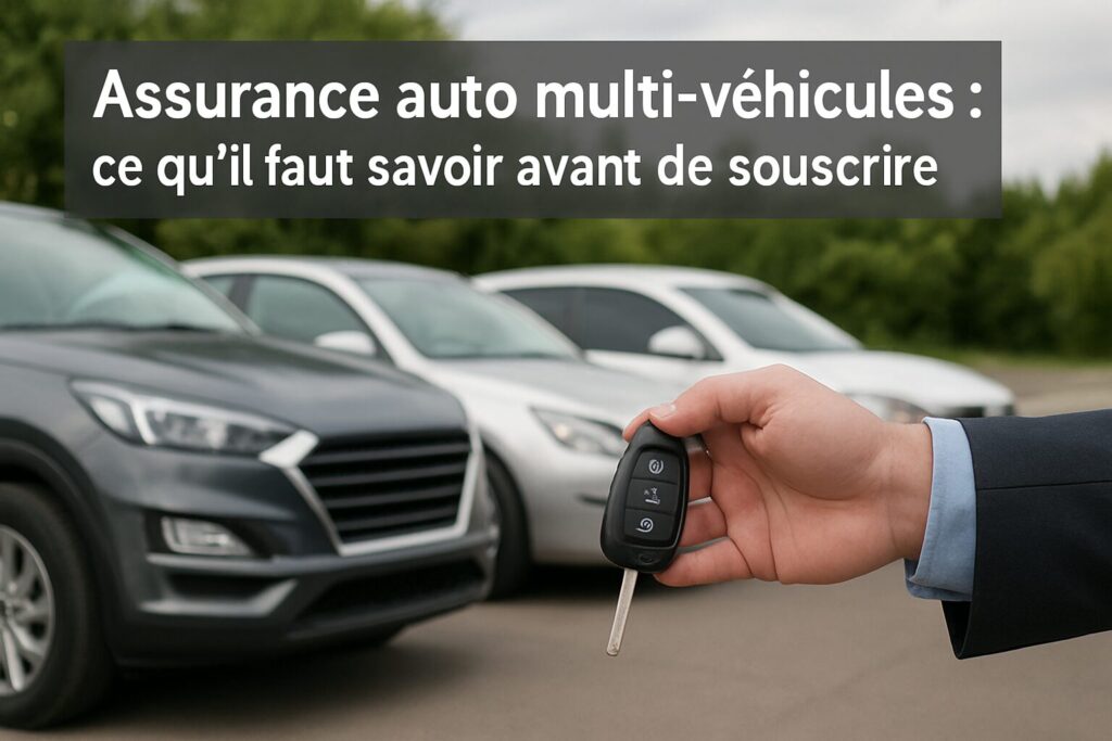 Assurance auto multi-véhicules Faut-il choisir les mêmes garanties pour tous les véhicules ?