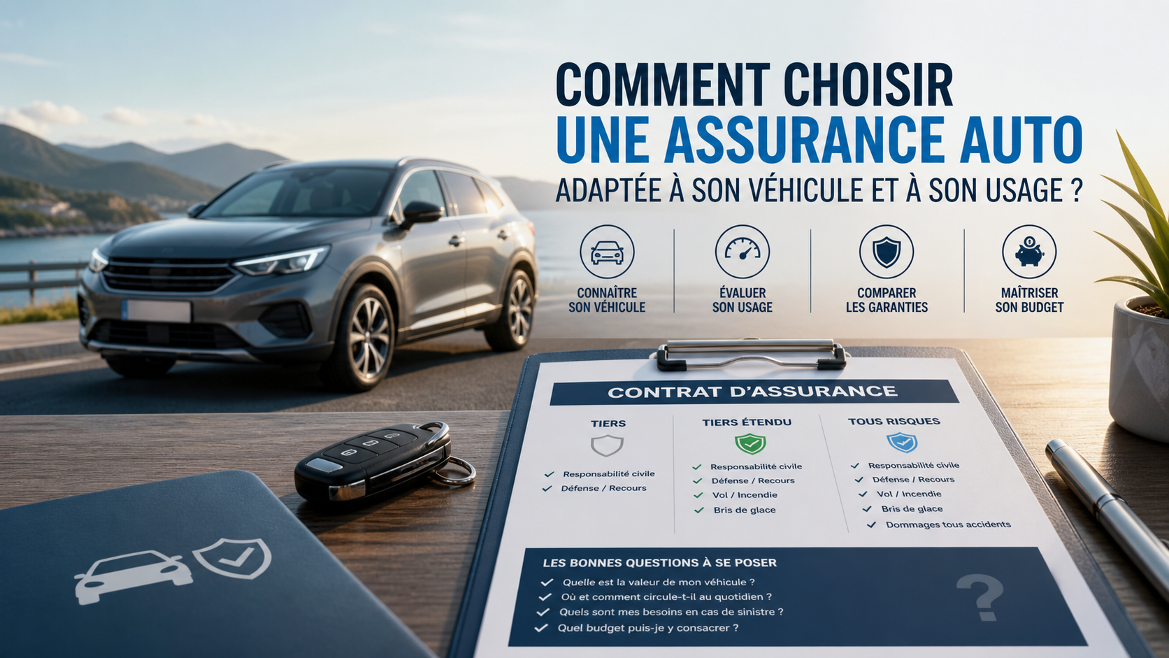 Comment choisir une assurance automobile adaptée à son véhicule et à son usage ?